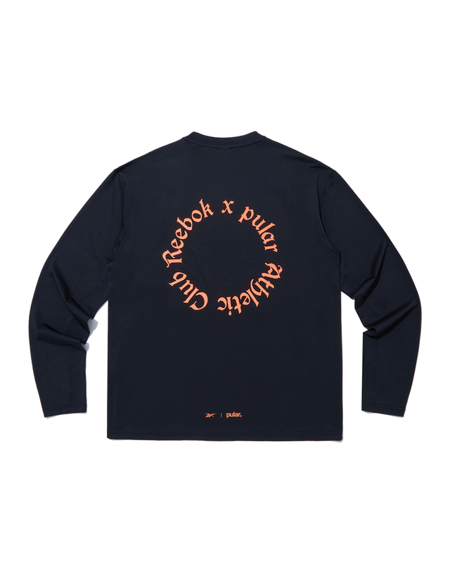 리복 Reebok X Pular 러닝 퍼포먼스 긴팔티 - 블랙 착용컷
