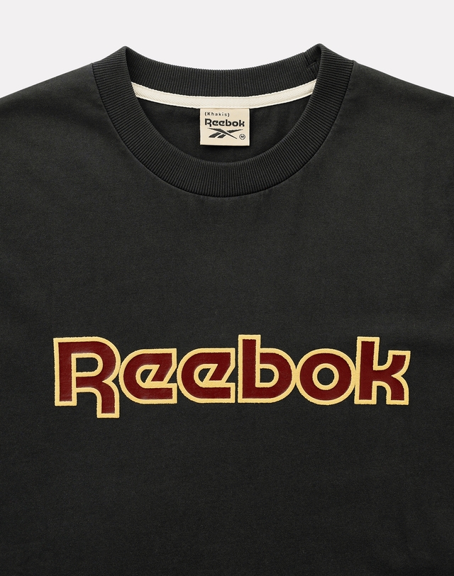 리복 Reebok X Khakis 페이드 티셔츠 - 블랙 착용컷