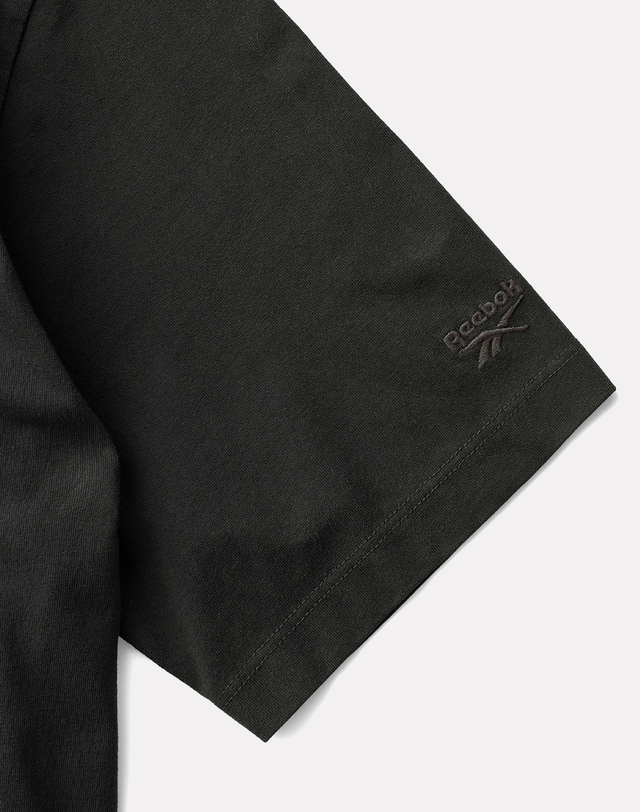 리복 Reebok X Khakis 페이드 티셔츠 - 블랙 착용컷