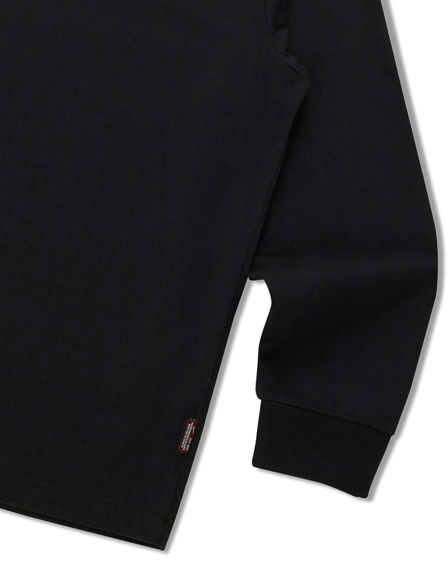 리복 레거시 그래픽 긴팔티 - 블랙 상세