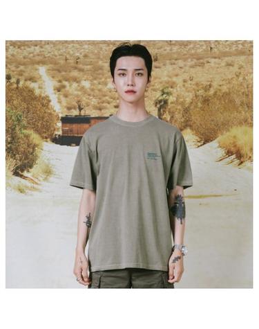 피그먼트 타입 U 티 (카키)