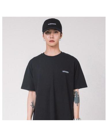 오지 로고 티 (블랙)