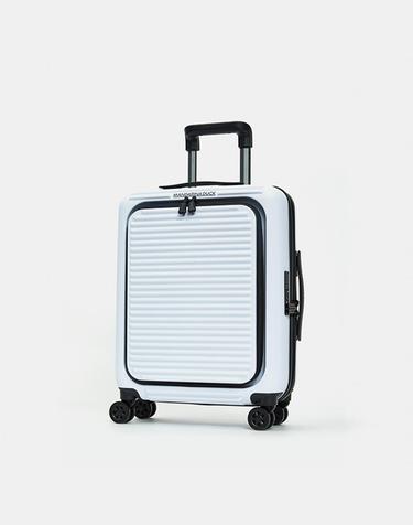 만다리나덕 TANK CASE TROLLEY CABIN W/FRONT POCKET FSV2224Y (OPTICAL WHITE) 21인치 포켓 캐리어