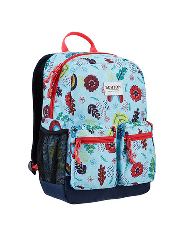 버튼 GROMLET BACKPACK EMBROID FLORAL PRINT 백팩