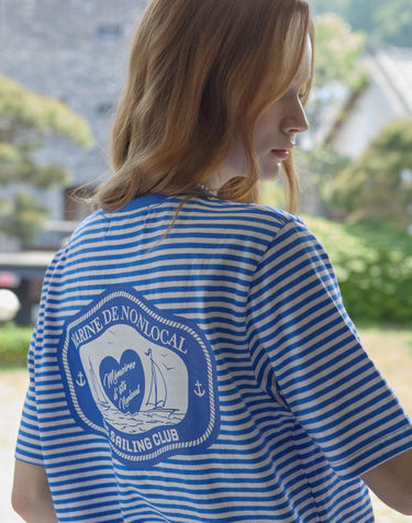 Yacht Club T-shirt - Blue