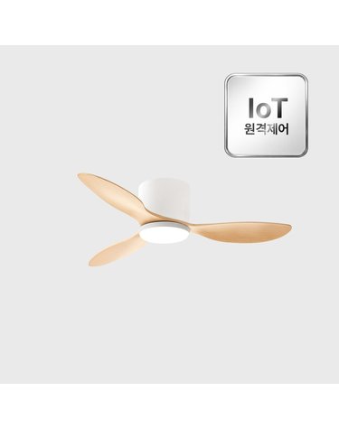 스피아노 샌디 IoT 원격제어 LED BLDC 유선형 실링팬 107cm 42인치 천장선풍기