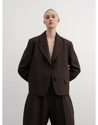 Single-Breasted Blazer (JUJJ105-65)