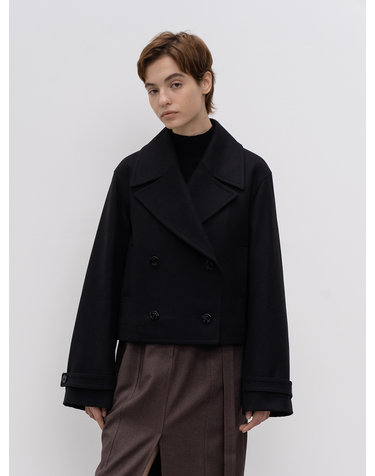 Wool Pea Coat (JUJJ209-15)