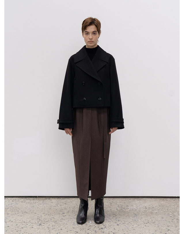 제인송 Wool Pea Coat (JUJJ209-15) 착용컷