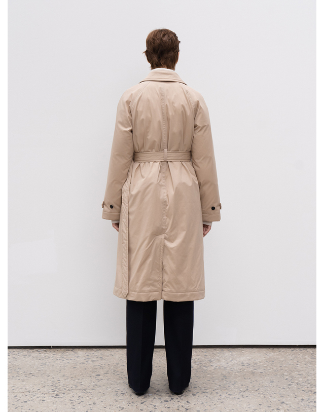 제인송 Goose Down Single-Breasted Trench Coat (JUJC205-70) 착용컷