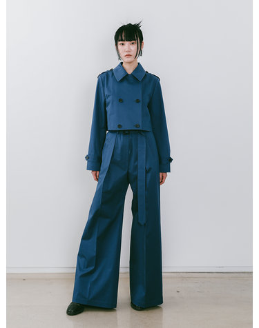 Wide-Leg Belted Trousers (JVSS205-50)