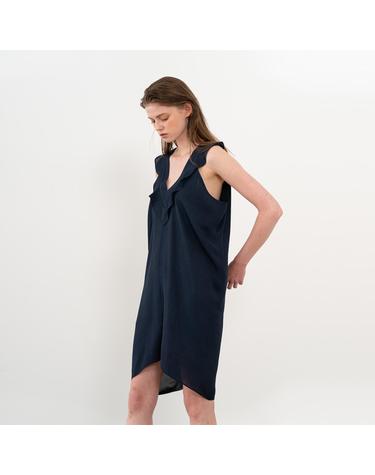 RUFFLED SLEEVELESS TOP (JTST111)