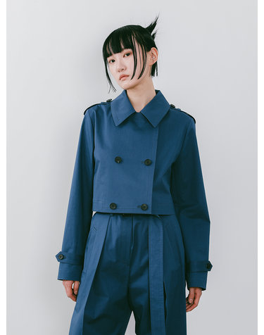 Cropped Trench Jacket (JVSJ206-50)