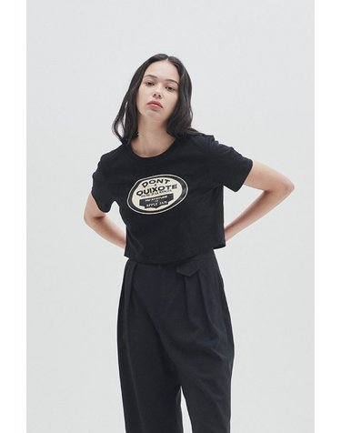 [jainsong] DON QUIXOTE Cropped T-Shirt (JVST208-15)