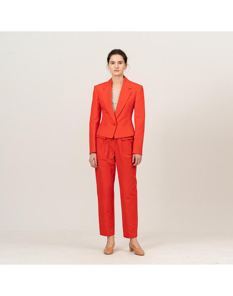 [제인송] SILK BLENDED POCKET DETAIL PANTS (JTSS105)