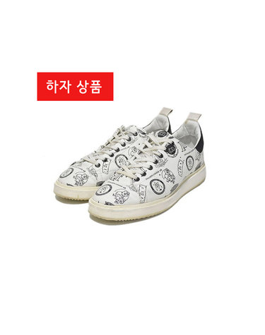 [리퍼브] 하자 스타터 펀칭 스니커즈 화이트 G28MS631 B5