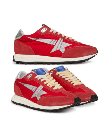 25FW 여성 러닝 마라톤 M77 스니커즈 레드/실버 GWF00683 F005492 40399