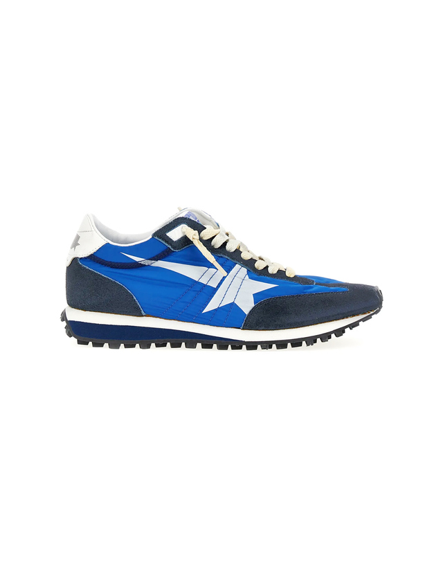 골든구스 26SS 러닝 마라톤 M77 스니커즈 로얄블루/다크블루 GMF00683 F005463 50738 착용컷