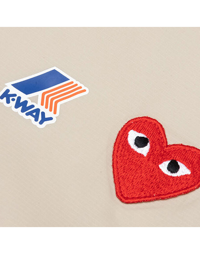 꼼데가르송 25FW X K-WAY 아노락 자켓 AZ-J502-051-3 착용컷