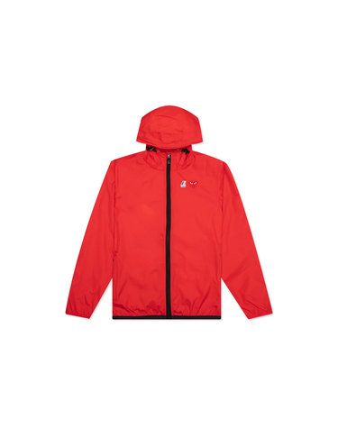 26FW 여성 X K-WAY 레드 와펜 바람막이 자켓 레드 AZ-J501-051-2