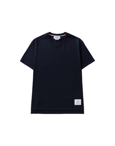 26SS 사이드 슬릿 릴렉스핏 티셔츠 네이비 MJS067A 00042 415