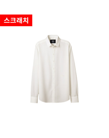스크래치 D/G 로고 셔츠 화이트 RS0936 TENB1