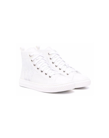 키즈 여성 로고 하이탑 스니커즈 1WBS11SHOE 04B