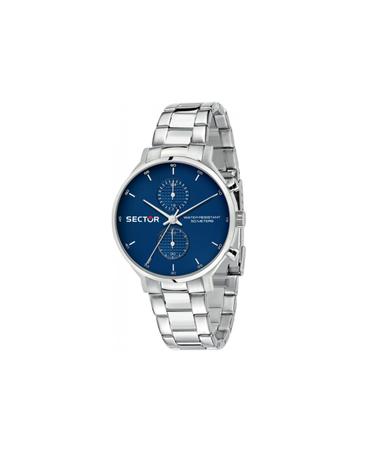 섹터 남자시계 370 R3253522003 듀얼 타임 39mm 메탈밴드