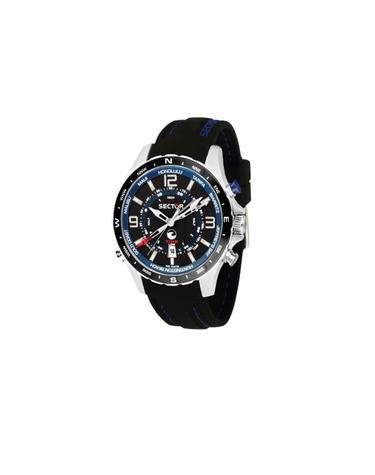 섹터 남자시계 MASTER R3251506001 서핑와치 실리콘밴드 블랙다이얼 40mm