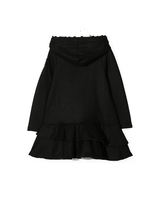 몽클레어 몽클레르 키즈로고패치후드프릴원피스 8I716 10 809EH 999 착용컷