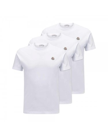 26SS 로고 패치 3PACK 반팔 티셔츠 화이트 8C000 32 829H8 001