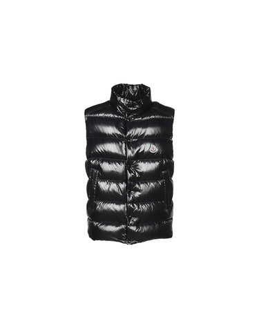 26FW 티브 TIBB 로고 패치 유광 패딩 베스트 블랙 1A000 96 68950 999