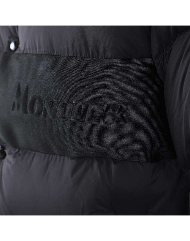 몽클레어 몽클레르 아우타렛 AUTARET 엠보 로고 롱 패딩 자켓 블랙 1D500 00 C0573 999 착용컷