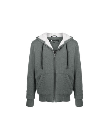 패션 HIS FASHION 버니 후드집업 그레이/화이트 M39MS600 806