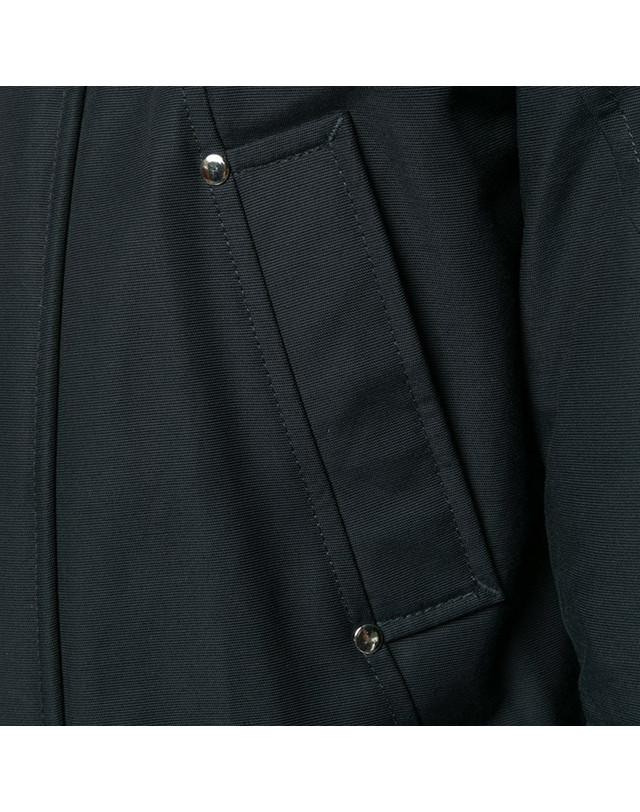 무스너클 스틸링 화이트퍼 패딩 블랙 MK4661MP 290 착용컷