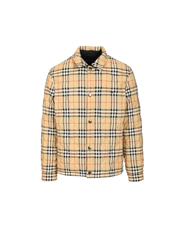 버버리 25FW 브라이튼 BRIGHTON 리버시블 퀄팅 자켓 블랙 8110270 착용컷
