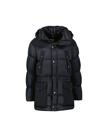 LINDFORD 후드 패딩 자켓 블랙 8043845