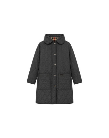 26FW 파크게이트 PARKGATE 후드 퀄팅 코트 블랙 8121467
