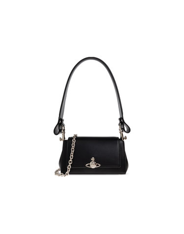 26FW 헤이즐 HAZEL 스몰 스무스 레더 체인 숄더백 블랙 4603000WW S0026 N401