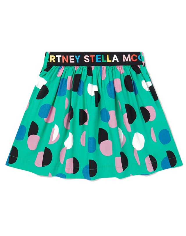 스텔라 매카트니 키즈 도트 벨티드 스커트 TT7B21 Z1251 709MC 착용컷