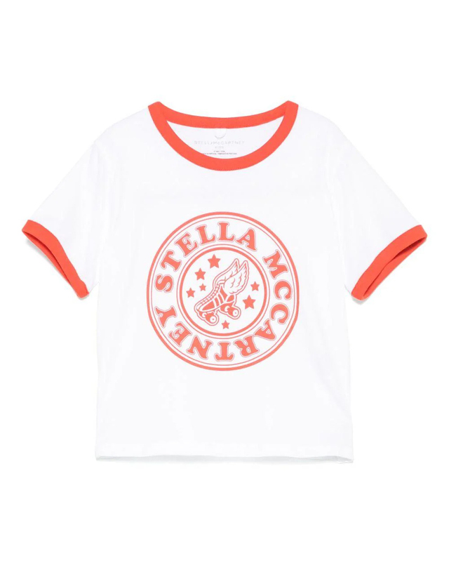 스텔라 매카트니 25SS 키즈 롤러스케이트 티셔츠 TW8C71 Z0434 100 착용컷