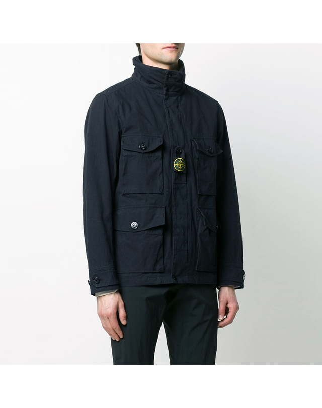 스톤아일랜드 CORDURA 와팬패치 필드 자켓 721541921 V0020 착용컷