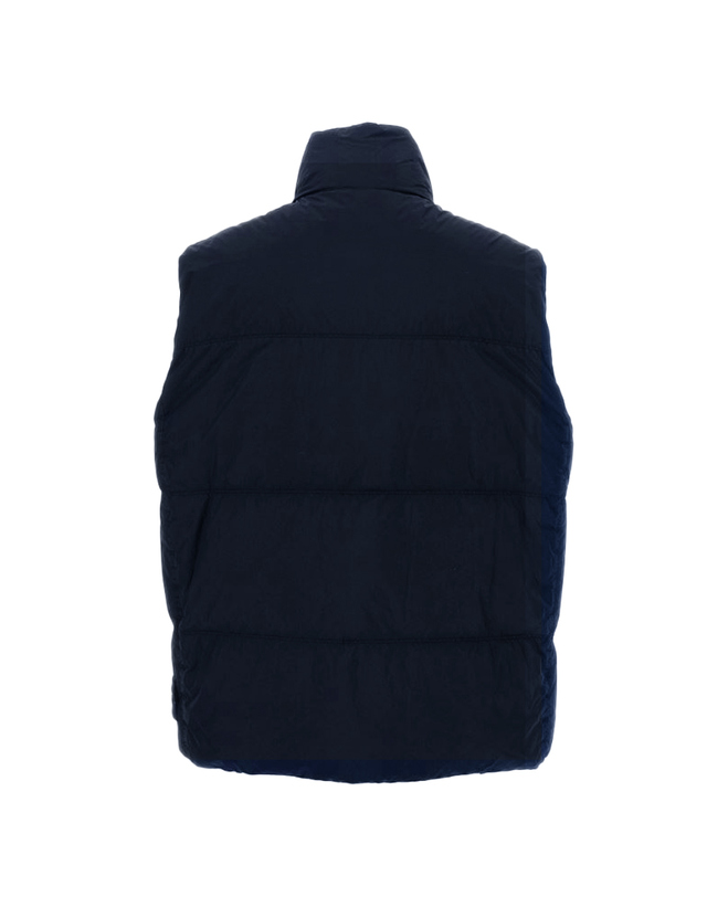 스톤아일랜드 25FW 가먼트다이 크링클 랩스 패딩 베스트 네이비 K2S15 G100003 S0A23 V0020 착용컷