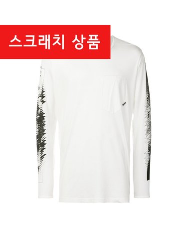 스크래치 쉐도우 프로젝트 그래픽 롱슬리브 티셔츠 화이트 681920210 V0099