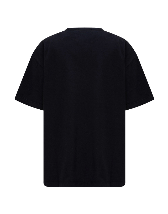 씨피 컴퍼니 씨피컴퍼니 시그니처 박스핏 티셔츠 17CMTS181A 005697G 995 착용컷