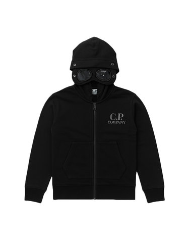 25FW 키즈 스몰로고 프린트 후드집업 블랙 19CKSS035B 00LCA76 999