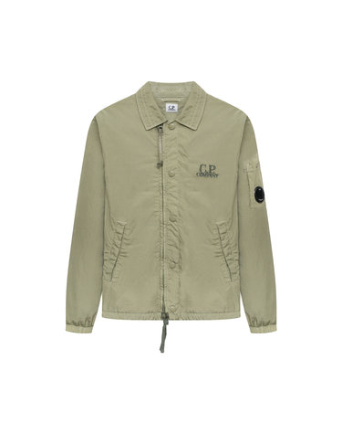 26SS 렌즈 와펜 크롬 R 로고 집업 코치자켓 모스그레이 20CMOS007A 005904D 610