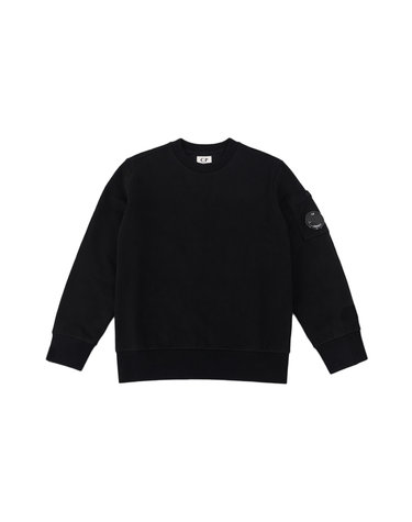 키즈 여성 렌즈 와펜 포켓 맨투맨 블랙 20CKSS023C 00LCA69 999
