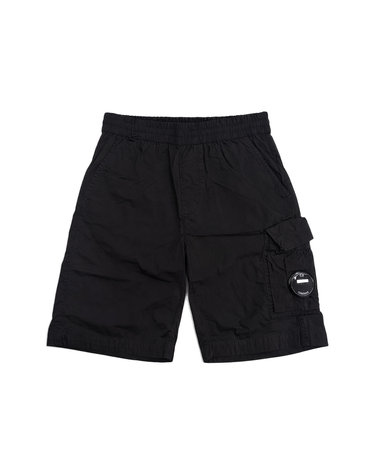 키즈 렌즈 와펜 버뮤다 하프 팬츠 블랙 20CKBE091B 00L3C00 999