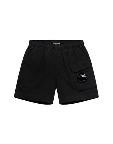 키즈 렌즈 와펜 나일론 스윔팬츠 블랙 20CKBW025B 00L3C00 999
